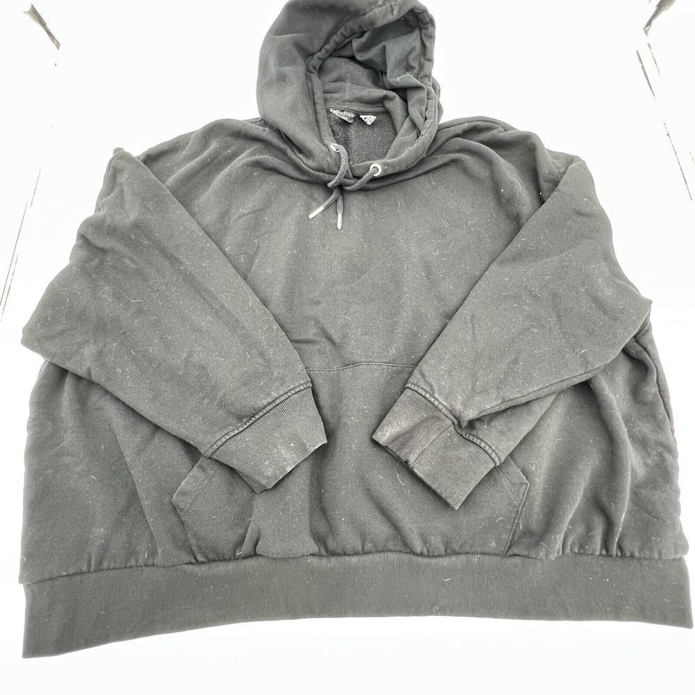 ASOS Designs Black Boxy Hoodie Size 20 Women’s